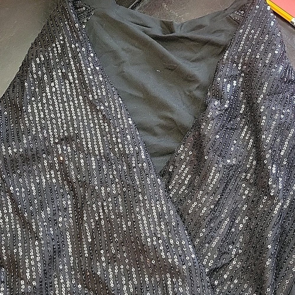 Black dress shirt